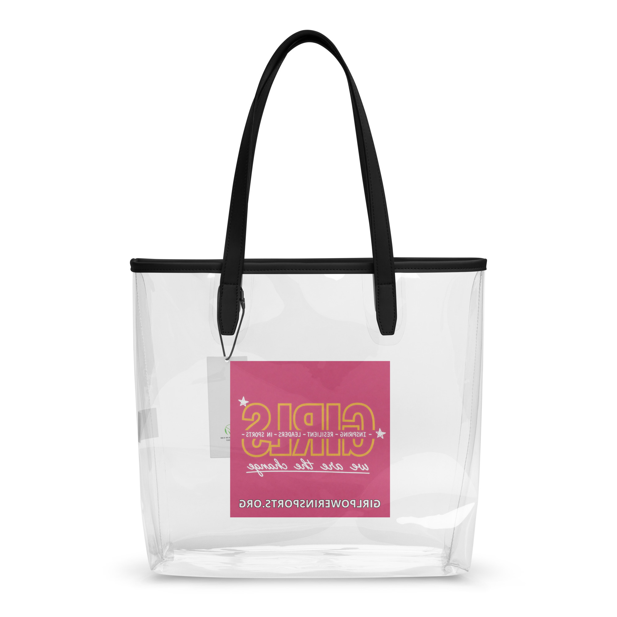 GIRLS Event Clear Tote Bag - Image 3