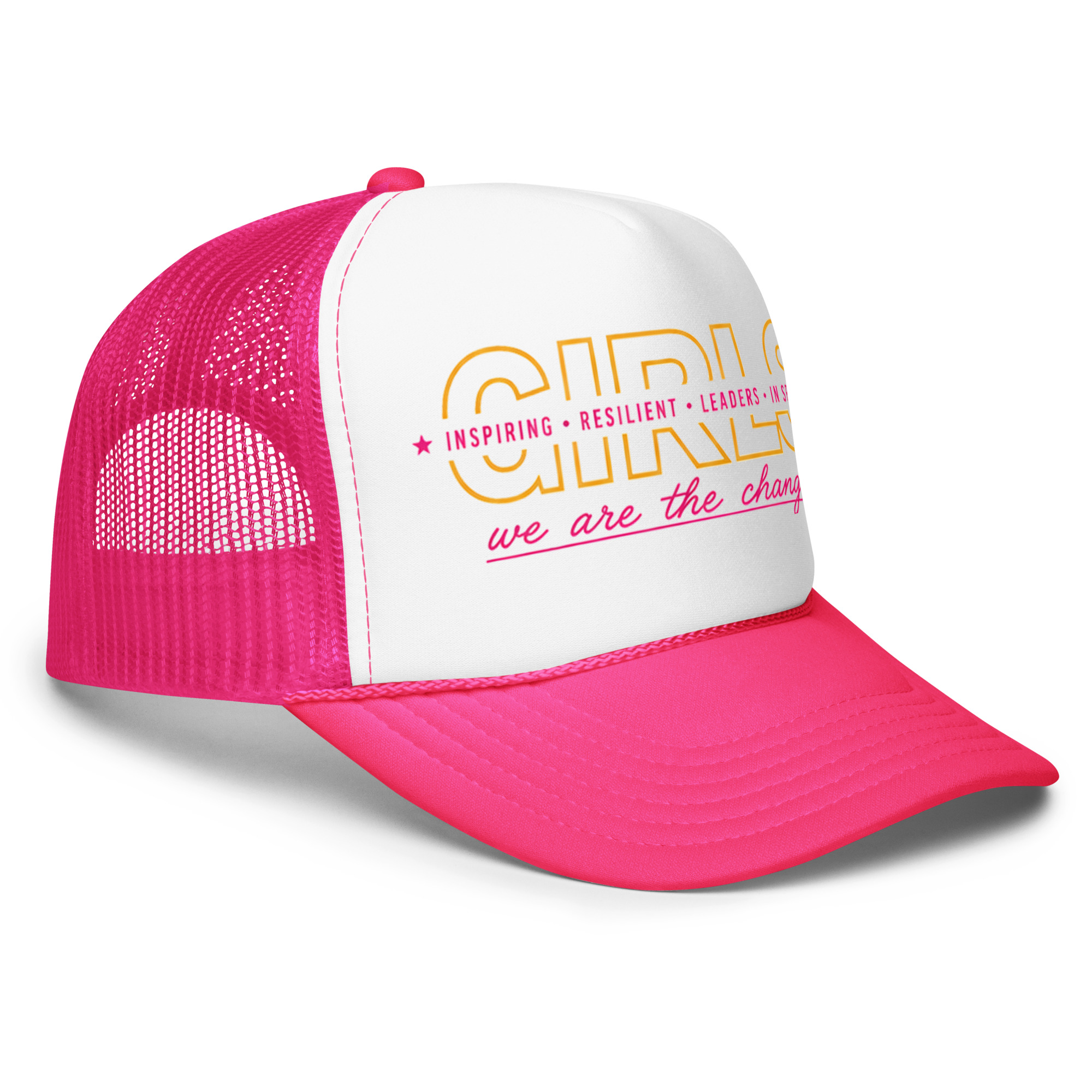 Unisex GIRLS Spirit Wear Foam Trucker Hat - Image 7