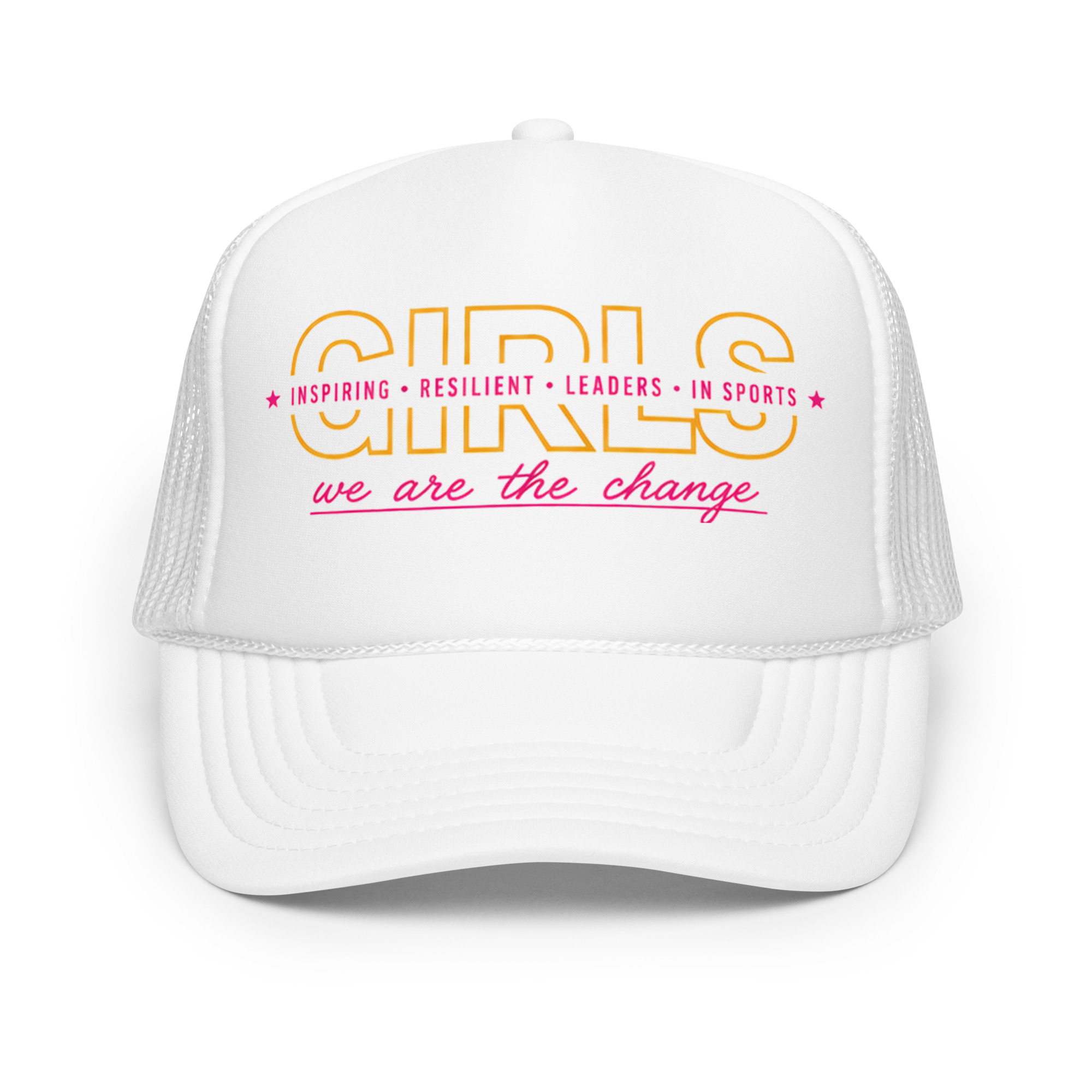 Unisex GIRLS Spirit Wear Foam Trucker Hat - Image 3