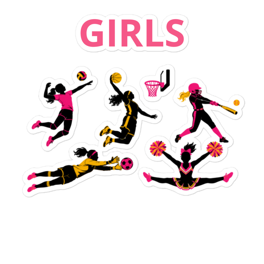 GIRLS Game Day Stickers - Image 4